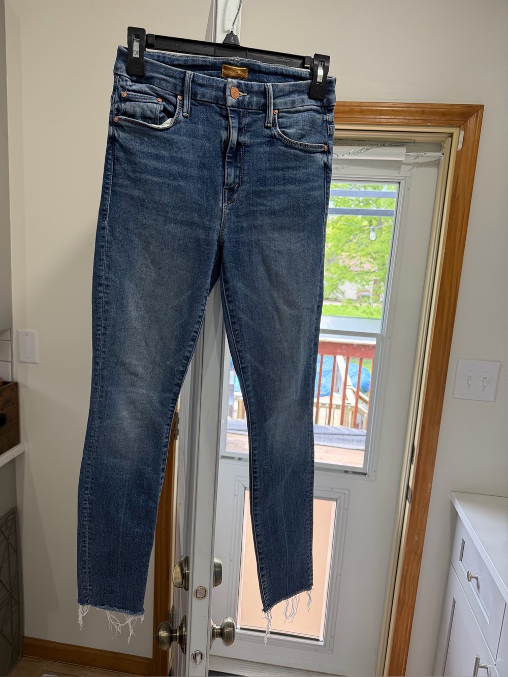 Mother high-Rise Dark Blue Women’s Jeans